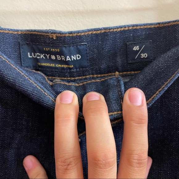 Lucky brand men’s boot cut jeans size 46 - Picture 2 of 3